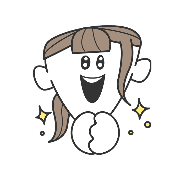 ジャーンってしてるイラスト