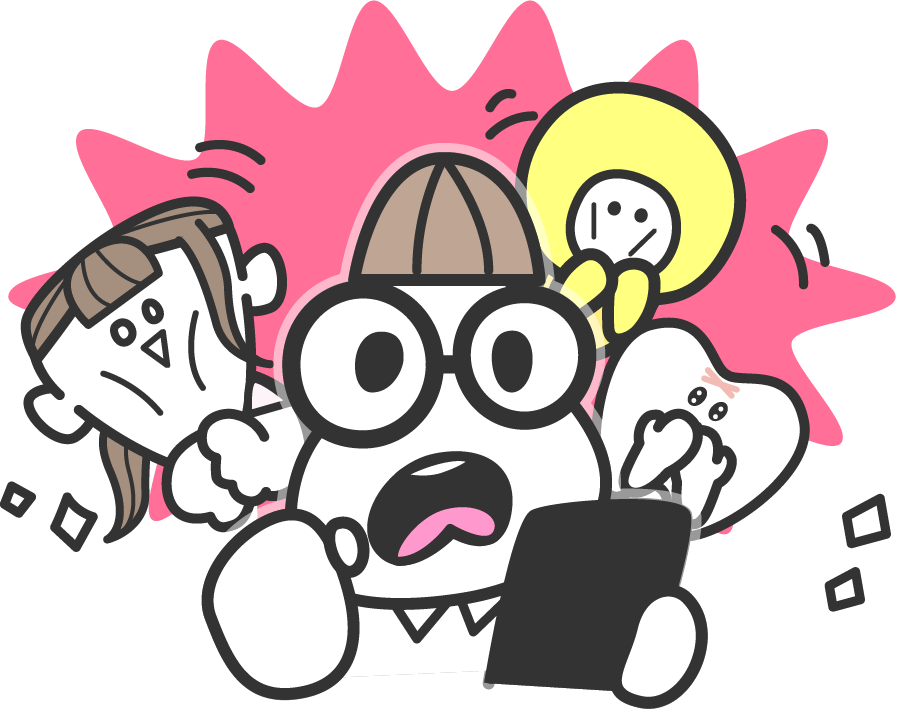 交渉する人