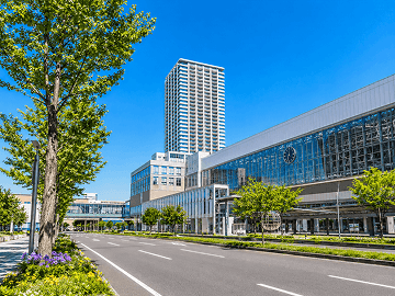 旭川市の街並み