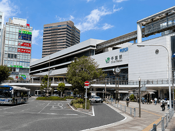千葉市の街並み
