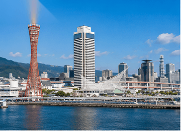 神戸市の街並み