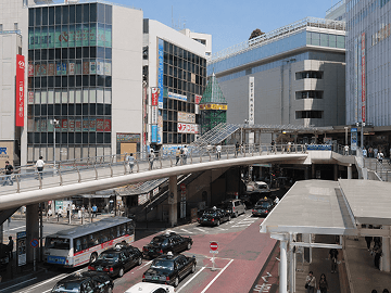 松戸市の街並み