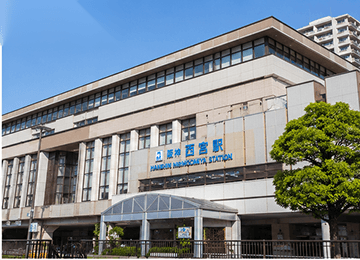 西宮市の街並み