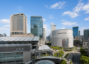 大阪市の街並み