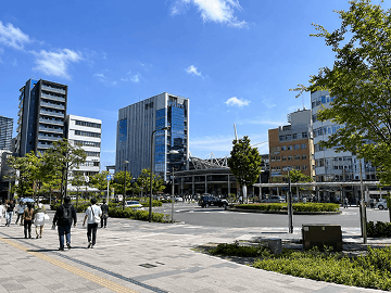 相模原市の街並み