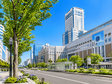 札幌市の街並み