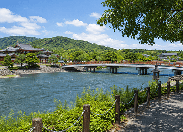 宇治市の街並み