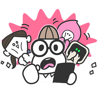 交渉する人