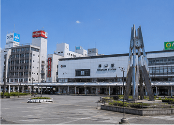 福山市の街並み