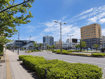 北上市の街並み