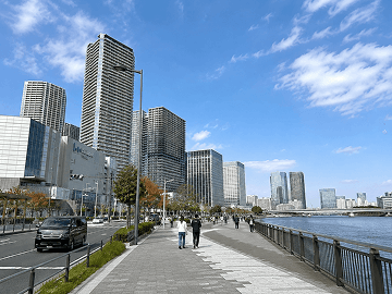 江東区の街並み