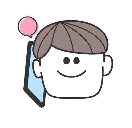 電話に出る人